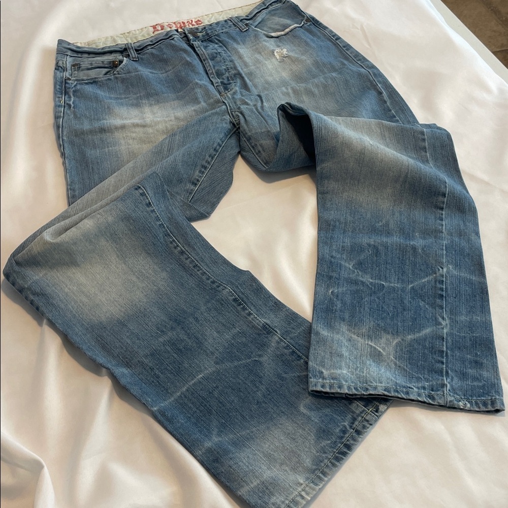 Luxe Relaxed Fit Light Blue Jeans